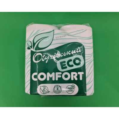 Туалетная бумага макулатурная(а8) ОБУХОВСКАЯ (1 пачка)