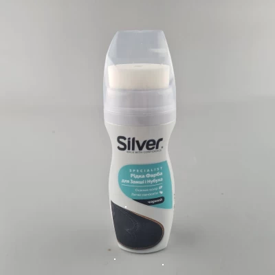 Крем-краска восстановитель для нубука и замши Silver Premium 75мл (черний) (1 шт)