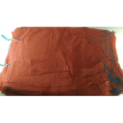 Сетка под овощи размер 45х75 на 30 кг красная 100 шт/уп.