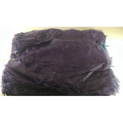 Сетка овощная полипропиленовая размер 50х80 фиолетовая на 40 кг 100 шт/уп.