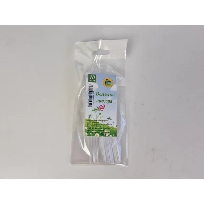 Набор одноразовой посуды Вилка полипропиленовая 10шт ТМ Набор одноразовой посуды Вилка полипропиленовая 10шт ТМ