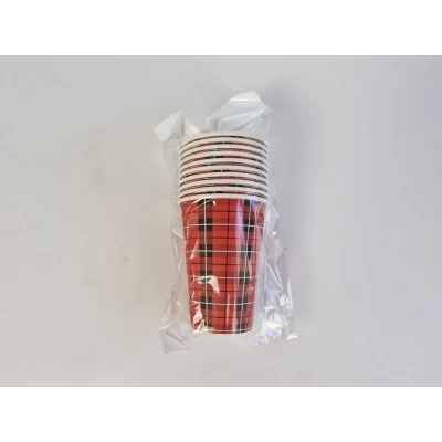 Стакан  бумажный  340гр (10шт) ТМ 