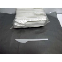 Нож пластиковый белый 