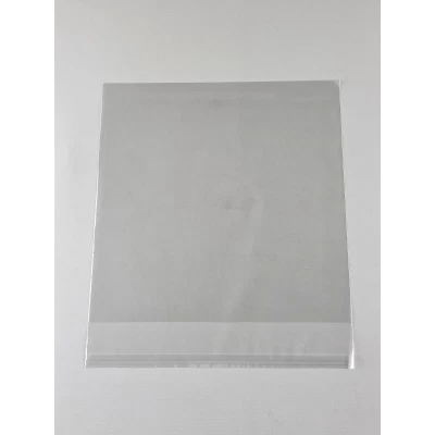 Пакет прозрачный полипропиленовый + скотч  23*23+4/25мк +скотч (1000 шт)