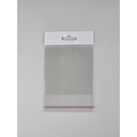 Пакет прозрачный полипропиленовый + скотч размер 10*9,5+3/25мк (+еврослот3,5) (1000 шт)