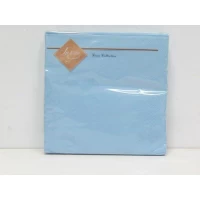 Салфетка декор (ЗЗхЗЗ, 20шт) Luxy Голубая (4-3) (1 пачка)