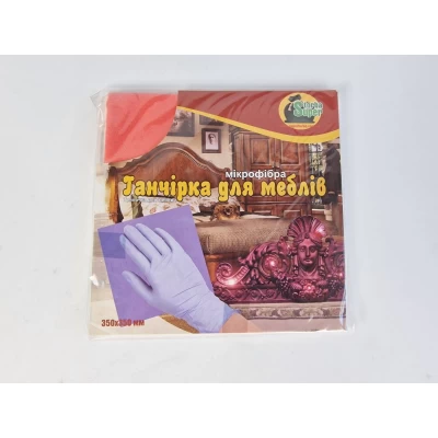 Салфетка для мебели из микрофибры Супер Торба (1 пачка)