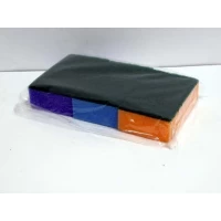 Мочалка поролоновая 3шт (1 пачка)