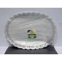 Салфетка ажурная  овальная 37х50 (100шт)