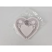 Салфетка ажурная СЕРДЦЕ Ф15(250шт) (1 пачка) Салфетка ажурная СЕРДЦЕ Ф15(250шт) (1 пачка)