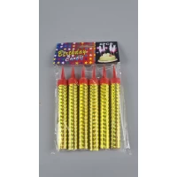 Фейерверк фонтан для торта (холодный) 10 см.по 6 штук в упаковке (1 пачка) Фейерверк фонтан для торта (холодный) 10 см.по 6 штук в упаковке (1 пачка)