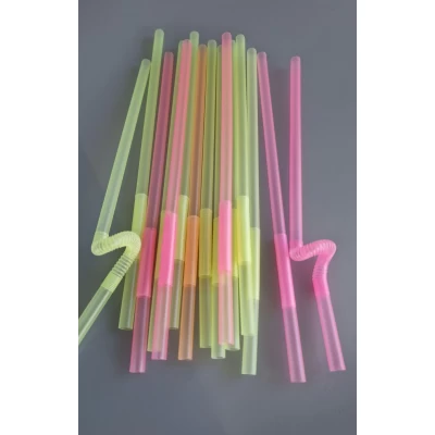 Трубочка d8-27см Люминисцентная  (Артистик8 50х50) (50 шт)