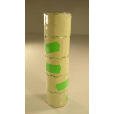 Ценник бумажный маленький зеленый  размер 15х25 мм) 3м (5 шт/туба)