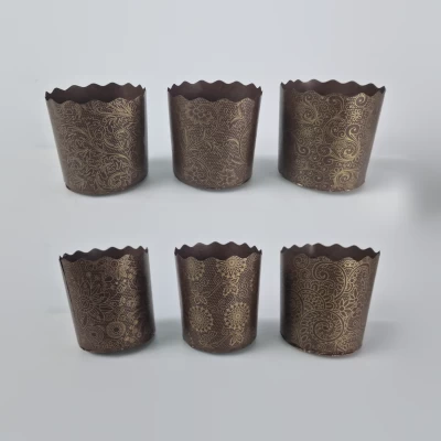 Форма для Пасхи бумажная (85*70) Итальянские(150гр) (50 шт)