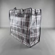 Сумка полипропиленовая, хозяйственная , клетчатая №-2 (40*44*15см) на змейке (12 шт)