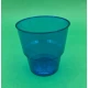 Стакан стеклоподобный (без ножки) 200 гр синий 36Х25 (25 шт)