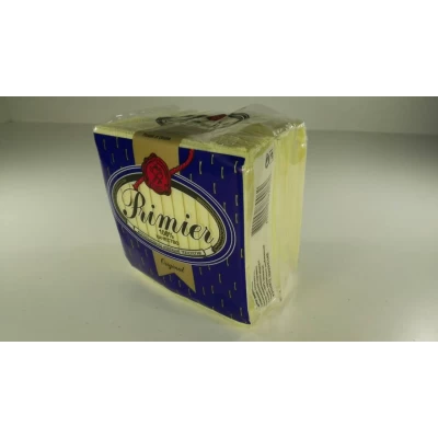 Бумажные Cалфетки 55лист Премьер  Желтый (10 пачка)