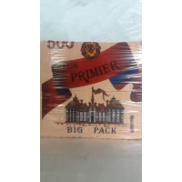 Бумажная салфетка  500лист Премьер Абрикос (1 пачка)