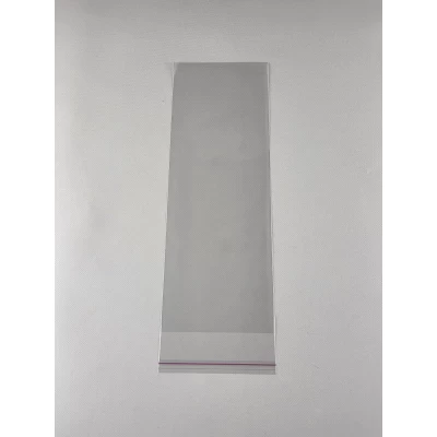 Пакет прозрачный полипропиленовый размер 11,5*33+4/25мк + скотч (1000 шт)