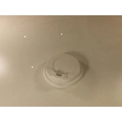 Крышка под стакан бумажный Ф70 белая Харьков (на 175 маэстро) (50 шт)