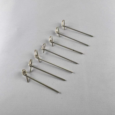 Палочки бамбуковые с узелком  9см,100 шт (1 пачка)