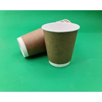 Стакан картонный 2х слойный 300мл(8oz) 