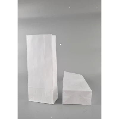 Пакет с дном бумажный 26*11*6  белый №16 (25 шт)