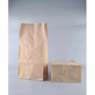 Пакет с дном бумажный 39*19*11,5  коричневый №8 (25 шт)