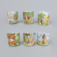 Форма для Пасхи бумажная (65*70) Детская (100гр) (50 шт)