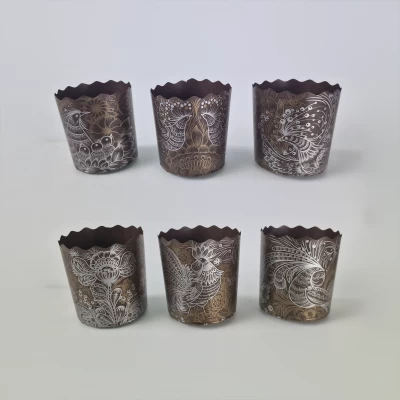 Форма для Пасхи бумажная (85*70) Жар-Птица(150гр) (50 шт)