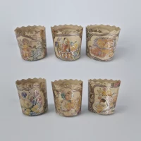 Форма для Пасхи бумажная (85*70) Викторианские(150гр) (50 шт)