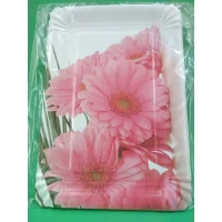 Тарелки праздничные бумажные 15* 22см