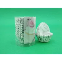Бумажные формочки для выпечки кексов (6 см) 100шт  (1 уп.)