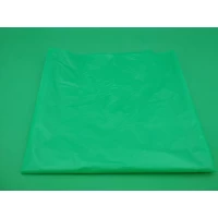 Полиэтиленовая скатерть одноразовая размер 105х200 зелёная 25 шт/уп.