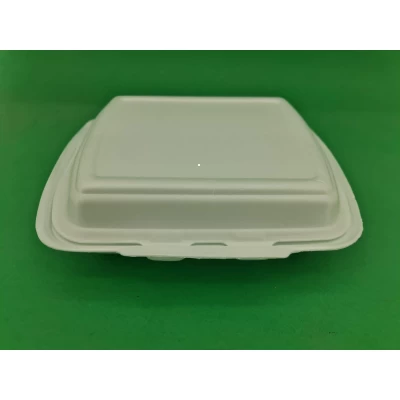 Ланч-бокс из вп (250*210*70) белый HP-2 (125 шт) Ланч-бокс из вп (250*210*70) белый HP-2 (125 шт)