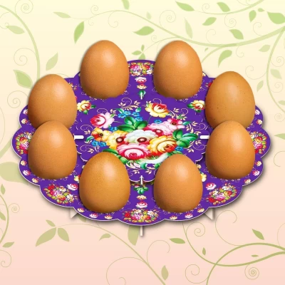 Декоративная подставка для яиц №8 