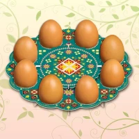 Декоративная подставка для яиц №8 