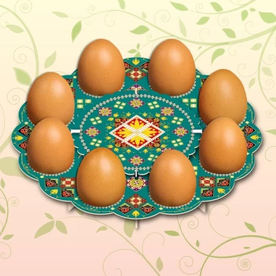 Декоративная подставка для яиц №8 