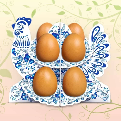 Декоративная подставка для яиц №8.1 