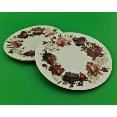 Бумажная тарелка с рисунком  18см