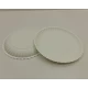 Тарелка бумажная белая D-15.5 см (100)*2 (100 шт)