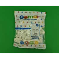 Воздушные шарики пастель белый  5