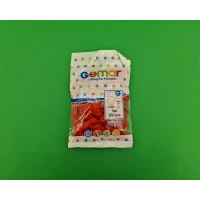 Воздушные шарики пастель красные 3