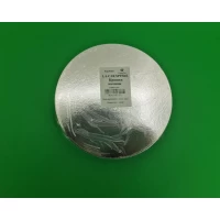 Крышка из картона ламинированного на контейнер круглая Т546I 100шт (1 пачка)