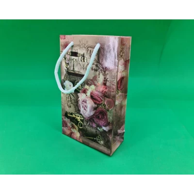 Пакет бумажный подарочный малый 11/18/5(арт М051) (12 шт)