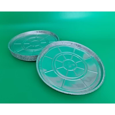 Круглая пищевая алюминиевая форма 1100мл SPТ72G 100шт (1 пачка) Круглая пищевая алюминиевая форма 1100мл SPТ72G 100шт (1 пачка)