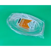 Круглый пищевой алюминиевый поднос 1800мл V43G 10шт  (1 пачка)