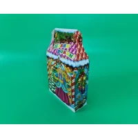 Коробка под конфеты №243 (600гр) Сказочный домик (25 шт)