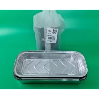 Контейнер из пищевой алюминиевой фольги прямоугольный 1990мл SP94L 100 штук  (1 пачка)