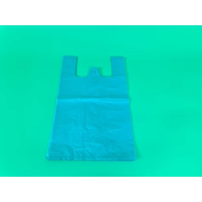 Майка полиэтиленовая размер 27*47 Бирюза 12 мкр (200шт) (1 пачка)